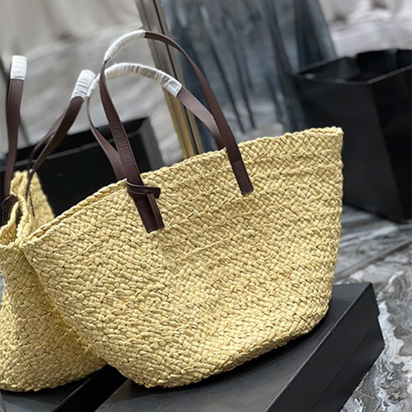 52cm large tote bag straw shopping bags single shoulder portable casual woman's beach vacation designer handbag classic holiday lafite
52cm large tote bag straw shopping bags single shoulder portable casual woman's beach vacation designer handbag classic holiday lafite
