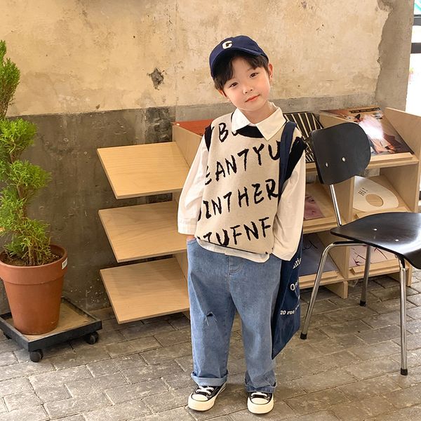 waistcoat autumn boys arrival letters knitted waistcoats fashion allmatch soft sleeveless sweaters 230311, Camo
waistcoat autumn boys arrival letters knitted waistcoats fashion allmatch soft sleeveless sweaters 230311, Camo