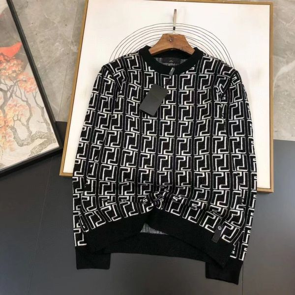 new man woman designer sweaters luxury brands cardigan knit round neck womens fashion letter long sleeve clothes pullover s-3xl, White;black
new man woman designer sweaters luxury brands cardigan knit round neck womens fashion letter long sleeve clothes pullover s-3xl, White;black