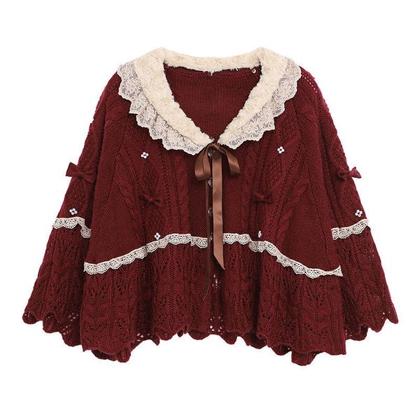 women's knits tees korobov autumn winter lace patchwork sweet cardigans japanese preppy style kawaii cardigan korean long sleeve oversi, White
women's knits tees korobov autumn winter lace patchwork sweet cardigans japanese preppy style kawaii cardigan korean long sleeve oversi, White