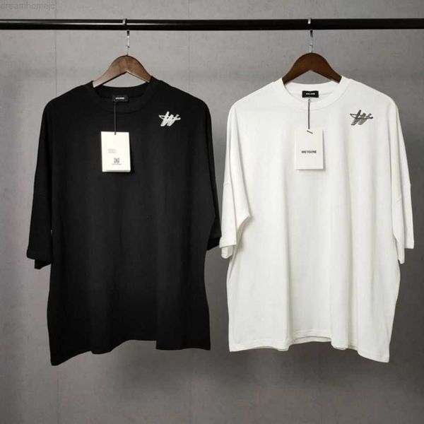 high-quality we11donet t-shirt for men in spring and summer new fashion casual loose pure cotton breathable short-sleeved women 0312, White;black
high-quality we11donet t-shirt for men in spring and summer new fashion casual loose pure cotton breathable short-sleeved women 0312, White;black