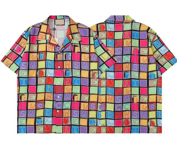 2023 new men's shirt men summer geometric print shirts short sleeve button shirts blouse loose casual summer men clothing camisas large, White;black
2023 new men's shirt men summer geometric print shirts short sleeve button shirts blouse loose casual summer men clothing camisas large, White;black