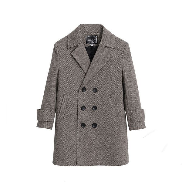 coat boys woolen blends coats for autumn winter fashion solid plus cotton warm turn collar long outerwear children's clothes 230311, Blue;gray
coat boys woolen blends coats for autumn winter fashion solid plus cotton warm turn collar long outerwear children's clothes 230311, Blue;gray