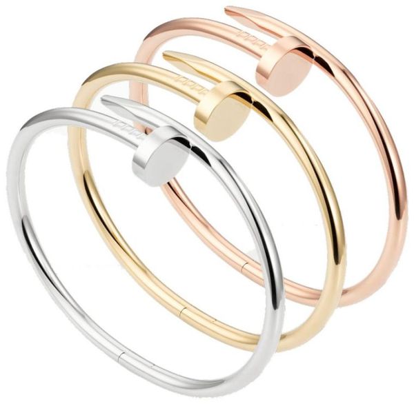 classic bangle nail bracelet designer bracelets luxury jewelry for women fashion bangle titanium steel alloy goldplated craft nev2147451, Black
classic bangle nail bracelet designer bracelets luxury jewelry for women fashion bangle titanium steel alloy goldplated craft nev2147451, Black