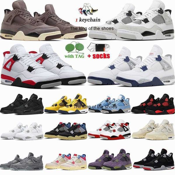 j4s ogj4s og2023 og 4 military black basketball shoes 4s university blue red cement seafoam sail midnight navy violet ore tech white oreo th