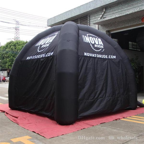 outdoor inflatable playhouse dome tent black event tent toy with 2 clear walls customized size
outdoor inflatable playhouse dome tent black event tent toy with 2 clear walls customized size