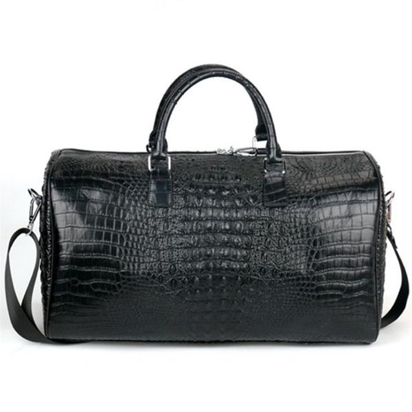 male genuine leather travel bag large crocodile pattern big fitness handbag luggage drums shoulder business computer bags black me286h
male genuine leather travel bag large crocodile pattern big fitness handbag luggage drums shoulder business computer bags black me286h