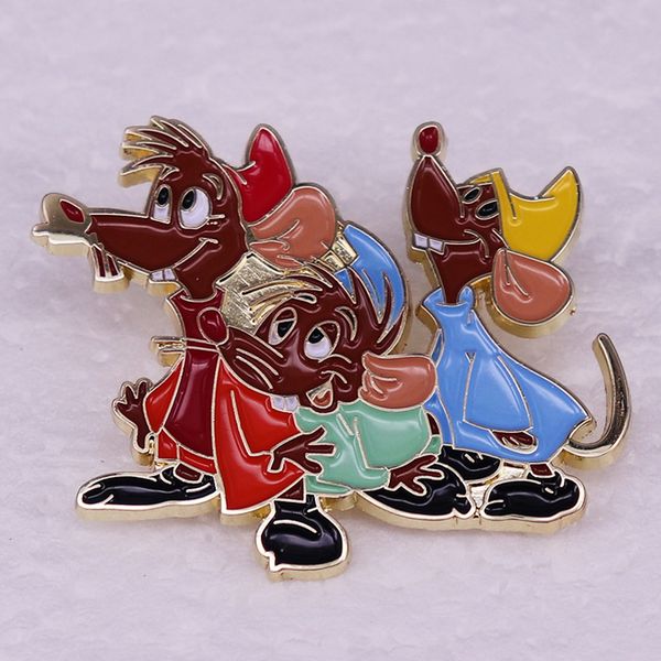 fairy tale three mice mouse cartoon brooch cute anime movies games hard enamel pins collect metal cartoon brooch backpack hat bag collar lap, Blue
fairy tale three mice mouse cartoon brooch cute anime movies games hard enamel pins collect metal cartoon brooch backpack hat bag collar lap, Blue