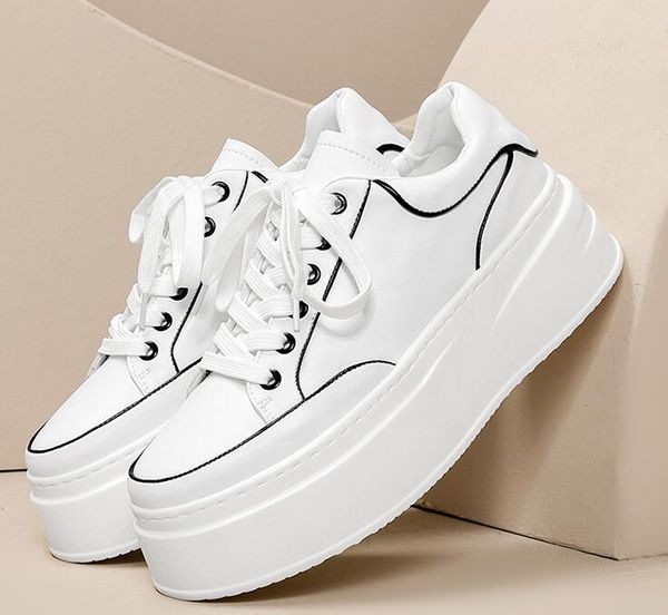 men spring platform little white shoes british style thick bottom sneakers loafers comfortable casual flats fashion walking party wedding ou, Black
men spring platform little white shoes british style thick bottom sneakers loafers comfortable casual flats fashion walking party wedding ou, Black