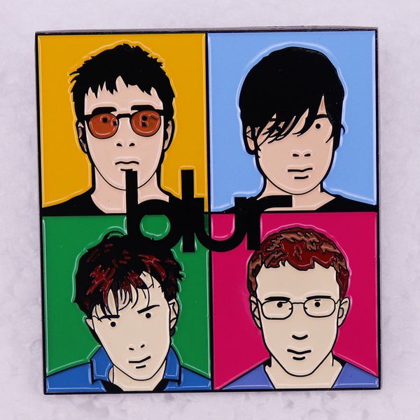 british rock band blur music album cover brooch cute anime movies games hard enamel pins collect metal cartoon brooch, Blue
british rock band blur music album cover brooch cute anime movies games hard enamel pins collect metal cartoon brooch, Blue
