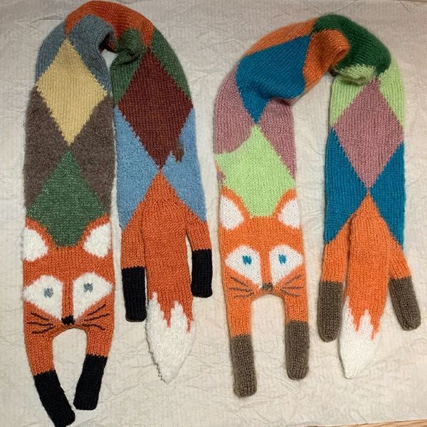 scarves wraps cute animal knitted winter girl's scarf fashion warm parent child student's shawl 230311, Red;brown
scarves wraps cute animal knitted winter girl's scarf fashion warm parent child student's shawl 230311, Red;brown