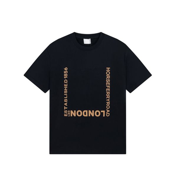 23ss summer europe simple print tee t shirt men women hip hop street casual cotton tshirt, Black;brown
23ss summer europe simple print tee t shirt men women hip hop street casual cotton tshirt, Black;brown