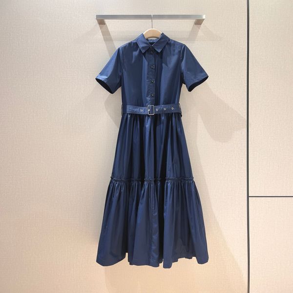 ladies dress fashion band 2023 spring and summer blue color short sleeve shirt dress, Black;gray
ladies dress fashion band 2023 spring and summer blue color short sleeve shirt dress, Black;gray