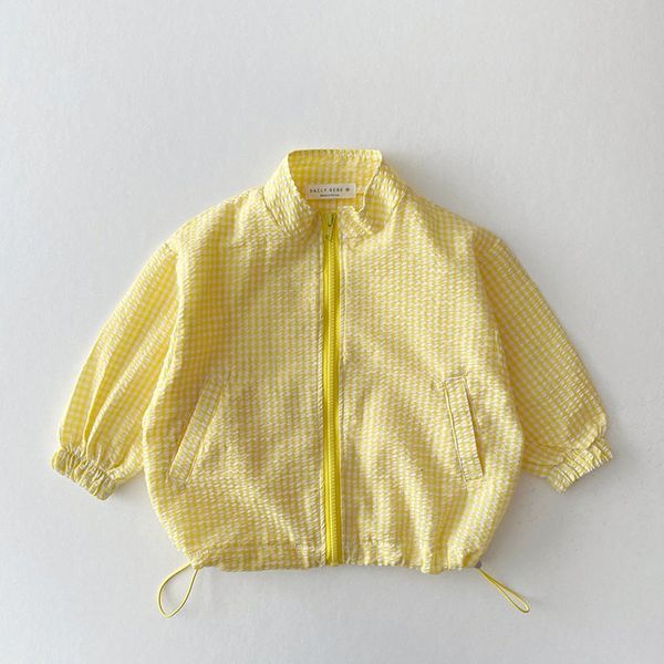 jackets baby sunscreen jacket summer thin kids plaid coat loose girls boys zipper cardigan 15 years children sun protection clothing 230311, Blue;gray
jackets baby sunscreen jacket summer thin kids plaid coat loose girls boys zipper cardigan 15 years children sun protection clothing 230311, Blue;gray