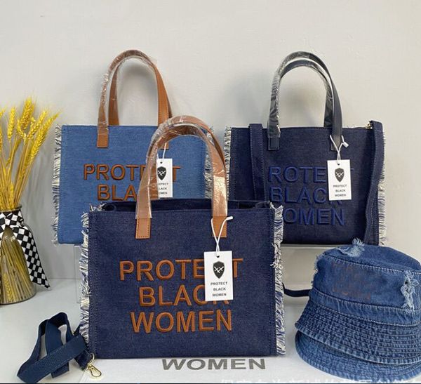 women shopping bags luxury designer tote bag protect black people crossbody bags jeans bag purses famous brand shoulder handbags for women r
women shopping bags luxury designer tote bag protect black people crossbody bags jeans bag purses famous brand shoulder handbags for women r