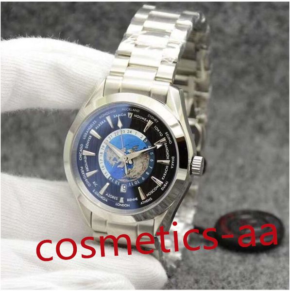men blue dial aqua terra 150m worldtimer limited watch 41mm automatic movement power ocean stainless steel sports sea around the world mens, Slivery;brown
men blue dial aqua terra 150m worldtimer limited watch 41mm automatic movement power ocean stainless steel sports sea around the world mens, Slivery;brown