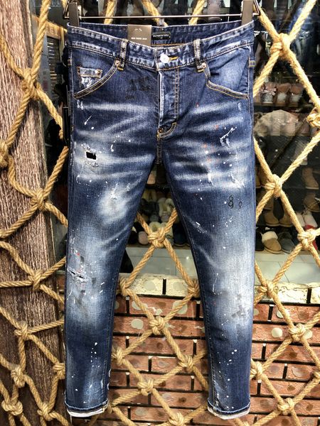 dsq phantom turtle men's jeans mens luxury designer jeans skinny ripped cool guy causal hole denim fashion brand fit jeans men washed p, Blue
dsq phantom turtle men's jeans mens luxury designer jeans skinny ripped cool guy causal hole denim fashion brand fit jeans men washed p, Blue