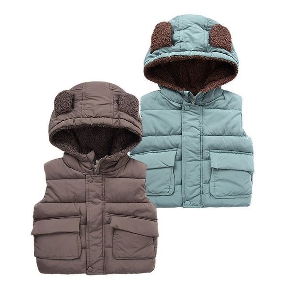 waistcoat autumn winter toddler girl vest sleeveless pure color with hooded outdoor coats casual boys zipper jackets for children 230311, Camo
waistcoat autumn winter toddler girl vest sleeveless pure color with hooded outdoor coats casual boys zipper jackets for children 230311, Camo