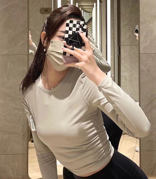 lu yoga wear women's t-shirt sports long sleeve side elastic design high elasticity fast dry sweat perspiration fit versatile fitness c
lu yoga wear women's t-shirt sports long sleeve side elastic design high elasticity fast dry sweat perspiration fit versatile fitness c
