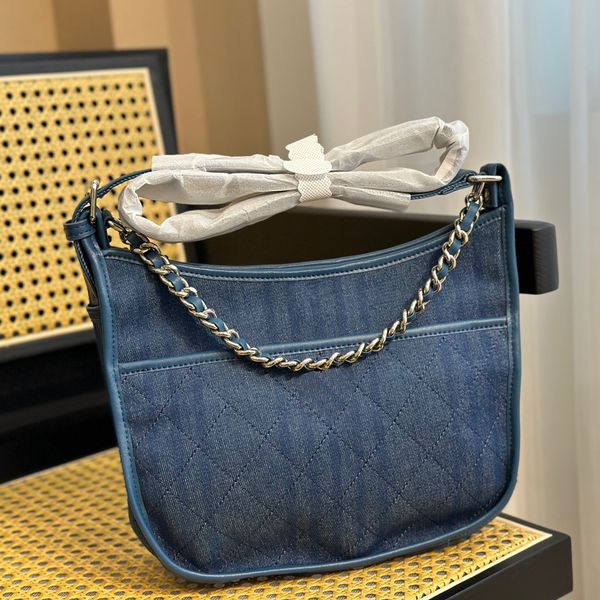 23ss denim handbags for women luxurys designers small totes bag handbags shouder crossbody women handbag fine metal chain pouch purse 25cm
23ss denim handbags for women luxurys designers small totes bag handbags shouder crossbody women handbag fine metal chain pouch purse 25cm