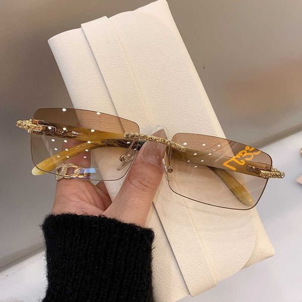 50%off luxury designer sunglasses high beauty frameless glasses for men and women cut edge square anti outdoor sunglasses sun glasses for sa, White;black
50%off luxury designer sunglasses high beauty frameless glasses for men and women cut edge square anti outdoor sunglasses sun glasses for sa, White;black