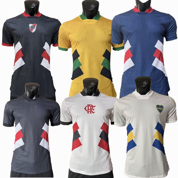 player version icons soccer jerseys boca juniors flamengo bayerns madrids river plate italys men maillots tight shirts, Black;yellow
player version icons soccer jerseys boca juniors flamengo bayerns madrids river plate italys men maillots tight shirts, Black;yellow