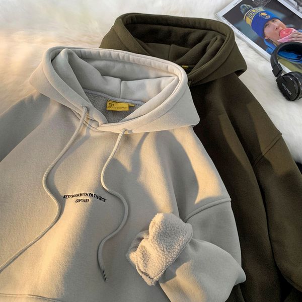 women's hoodies sweatshirts privathinker winter thicken women letter fashion warm fleece loose brand pullovers korean female 230311, Black
women's hoodies sweatshirts privathinker winter thicken women letter fashion warm fleece loose brand pullovers korean female 230311, Black