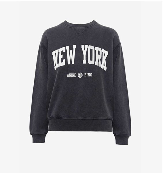 anine ab bing designer sweatshirt women black pullover letter print sweater spring new
anine ab bing designer sweatshirt women black pullover letter print sweater spring new