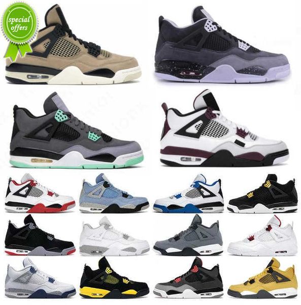 2023 dhgate 2023 mens womens basketball shoes 4 4s military black cat red thunder sail university blue white anthracite fire pure money midn
2023 dhgate 2023 mens womens basketball shoes 4 4s military black cat red thunder sail university blue white anthracite fire pure money midn