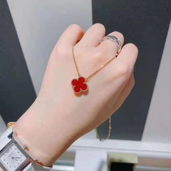 fashion flowers van clover necklaces four-leaf cleef womens luxury designer necklace jewelryqrxr, Silver
fashion flowers van clover necklaces four-leaf cleef womens luxury designer necklace jewelryqrxr, Silver