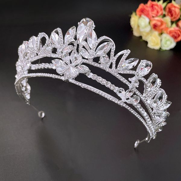 wedding dress headpieces fashion accessories bridal crown bridesmaid party dinner hairpin inlaid aaa water diamond women's gift birthda, Silver
wedding dress headpieces fashion accessories bridal crown bridesmaid party dinner hairpin inlaid aaa water diamond women's gift birthda, Silver