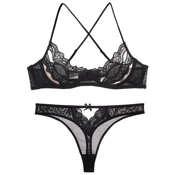bras sets lace bra set unlined underwire lingerie thong hollow out underware 230311, Red;black
bras sets lace bra set unlined underwire lingerie thong hollow out underware 230311, Red;black