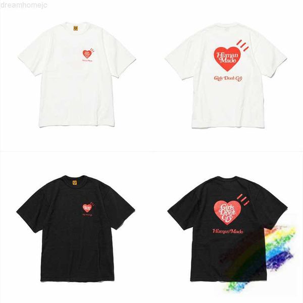 valentine's day human made gril's don't gry t shirt men women 1 1 heart print oversized hip hop tees 0312, White;black
valentine's day human made gril's don't gry t shirt men women 1 1 heart print oversized hip hop tees 0312, White;black