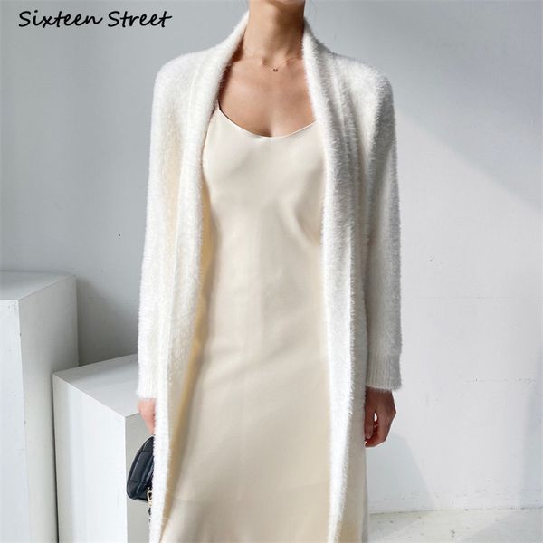 women's knits tees chic mink cashmere cardigan women winter streetwear harajuku knitted coffee oversized soft long knitwear coat 230311, White
women's knits tees chic mink cashmere cardigan women winter streetwear harajuku knitted coffee oversized soft long knitwear coat 230311, White