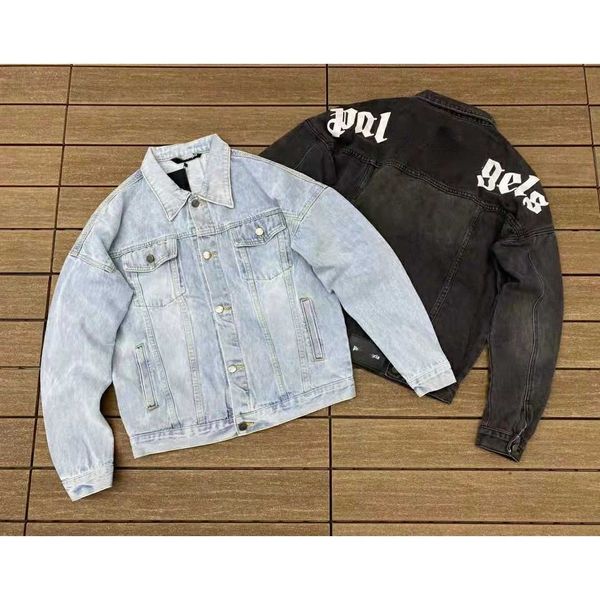 tide brand denim coat designer denim jacket fashion back letter print coats flag bear loose casual wear, Black;brown
tide brand denim coat designer denim jacket fashion back letter print coats flag bear loose casual wear, Black;brown