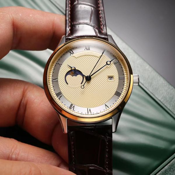 men's wristwatches men and women can wear swiss imported mechanical movement workmanship exquisite copy requirements to create high-qua, Slivery;brown
men's wristwatches men and women can wear swiss imported mechanical movement workmanship exquisite copy requirements to create high-qua, Slivery;brown