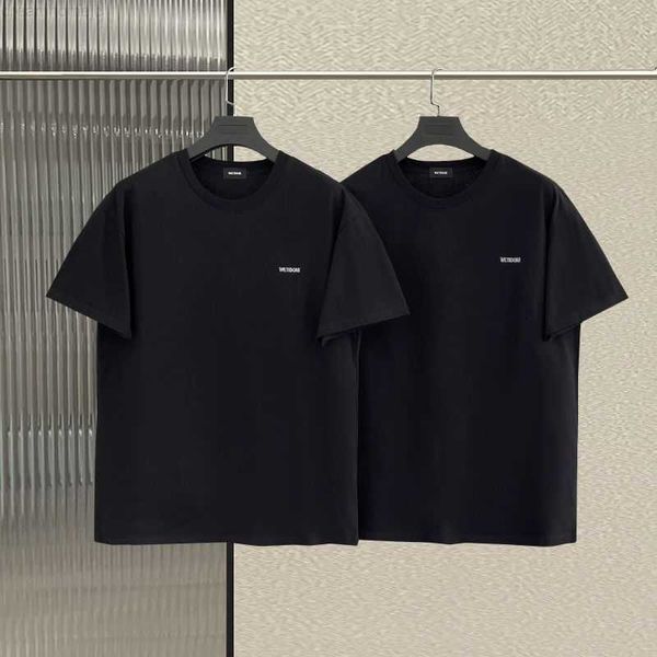 we11done high-quality embroidered cotton t-shirt men's korean fashion trend summer loose casual round neck short-sleeved lovers 0312, White;black
we11done high-quality embroidered cotton t-shirt men's korean fashion trend summer loose casual round neck short-sleeved lovers 0312, White;black