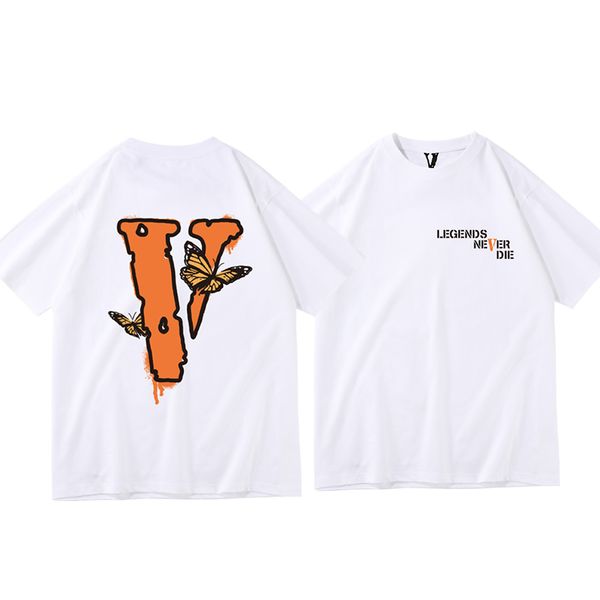 mens women summer t-shirt vlone brand mens designer fashion casual loose big v butterfly print short sleeve t-shirts street sport hip hop co, White;black
mens women summer t-shirt vlone brand mens designer fashion casual loose big v butterfly print short sleeve t-shirts street sport hip hop co, White;black