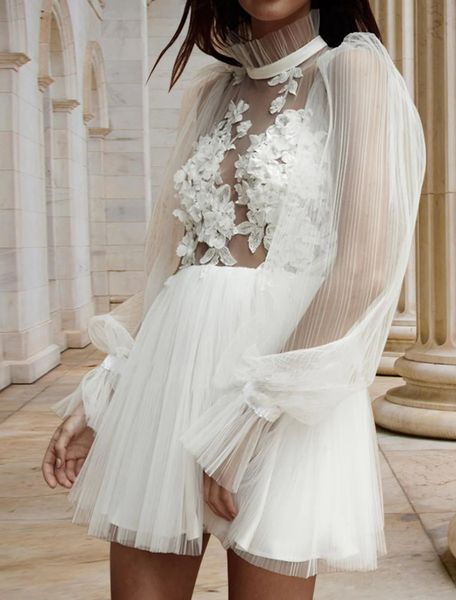 wedding dress 2023 short a-line princess long sleeve high neck lace flowers bride party gowns bridal shower robe de mariage boho, White
wedding dress 2023 short a-line princess long sleeve high neck lace flowers bride party gowns bridal shower robe de mariage boho, White