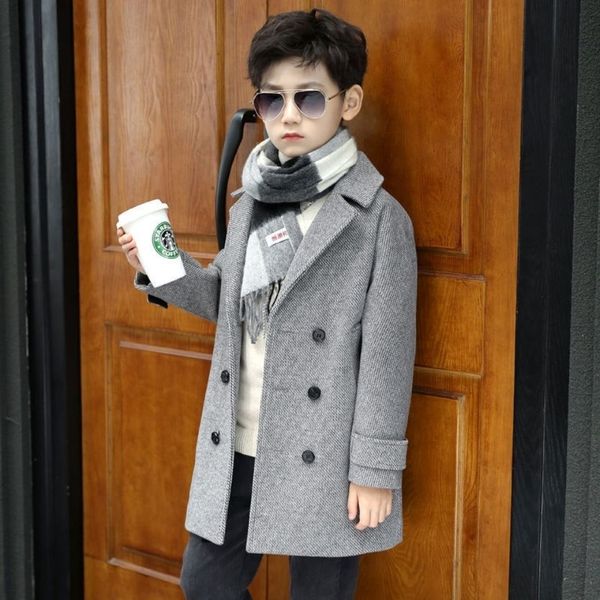 coat baby boy girls woolen jacket long double breasted warm outwear clothes toddle spring autumn winter 4 5 6 8 10year 230311, Blue;gray
coat baby boy girls woolen jacket long double breasted warm outwear clothes toddle spring autumn winter 4 5 6 8 10year 230311, Blue;gray