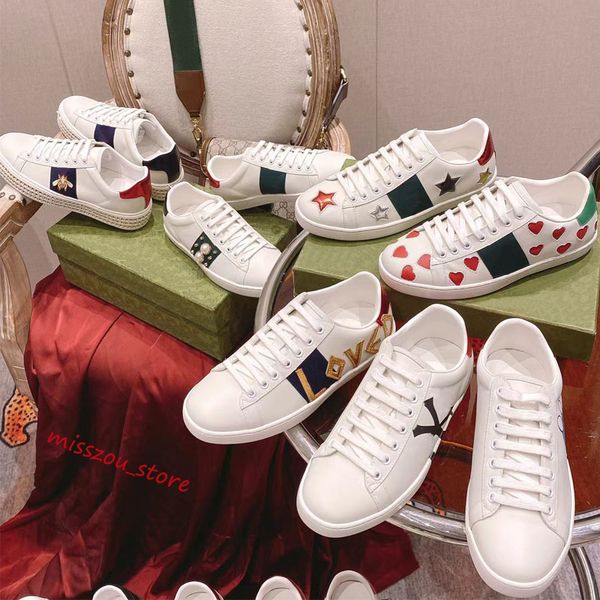 casual shoes designer sneakers 100% real leather men women shoes size 34-45 luxury italy ace sneakers bee snake leather embroidered black sp
casual shoes designer sneakers 100% real leather men women shoes size 34-45 luxury italy ace sneakers bee snake leather embroidered black sp