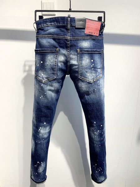 dsq phantom turtle men's jeans classic fashion man jeans hip hop rock moto mens casual design ripped jeans distressed skinny denim bike, Blue
dsq phantom turtle men's jeans classic fashion man jeans hip hop rock moto mens casual design ripped jeans distressed skinny denim bike, Blue