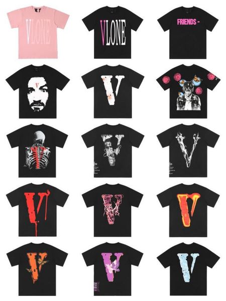 mens desinger summer t-shirts vlone brand mens women casual loose big v friend print cotton short sleeve t-shirt hip hop sport tees streetw, White;black
mens desinger summer t-shirts vlone brand mens women casual loose big v friend print cotton short sleeve t-shirt hip hop sport tees streetw, White;black