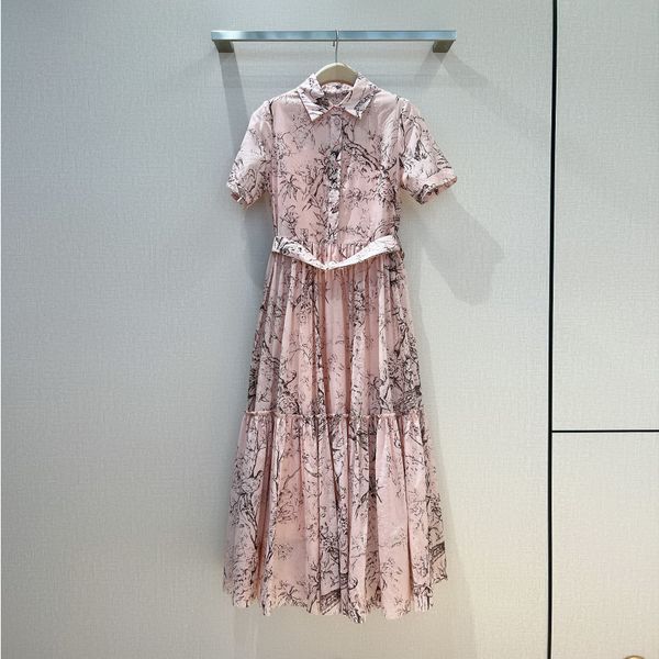ladies dress fashion band 2023 spring and summer floral printed short sleeve shirt dress, Black;gray
ladies dress fashion band 2023 spring and summer floral printed short sleeve shirt dress, Black;gray