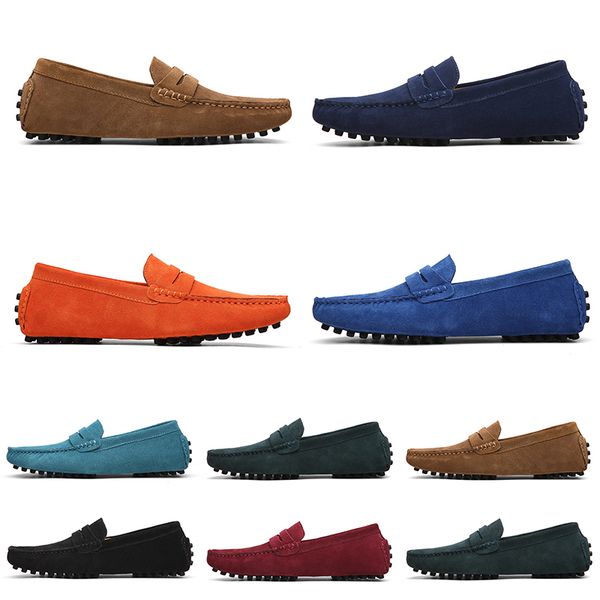 mens women casual shoes leather soft sole black red orange blue brown orange comfortable sneaker 096
mens women casual shoes leather soft sole black red orange blue brown orange comfortable sneaker 096