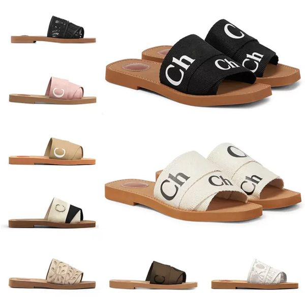 women slippers summer rubber lettering fabric sandals beach sliders scuffs indoor shoes designer canvas cross woven outdoor peep toe woody c, Black
women slippers summer rubber lettering fabric sandals beach sliders scuffs indoor shoes designer canvas cross woven outdoor peep toe woody c, Black