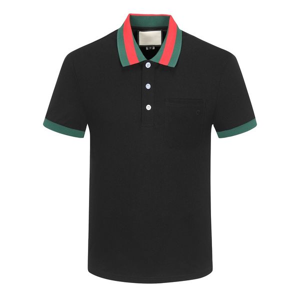 2023 designer short sleeve polo shirt men's same fashion business clothing black polo embroidered collar details multi-color multi-colo, White;black
2023 designer short sleeve polo shirt men's same fashion business clothing black polo embroidered collar details multi-color multi-colo, White;black