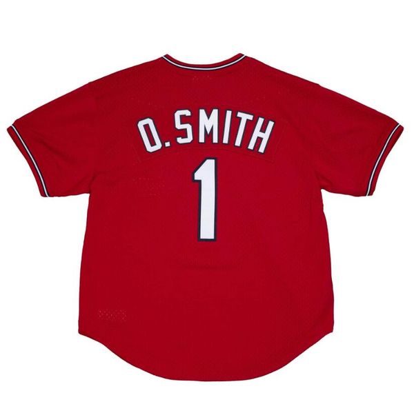 stitched baseball jerseys 1 smith mitchell ness jersey 1994 1996 men women youth s-4xl retro jersey, Blue;black
stitched baseball jerseys 1 smith mitchell ness jersey 1994 1996 men women youth s-4xl retro jersey, Blue;black