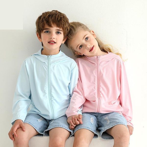 jackets children's sun protection clothing summer boys and girls uv coat sunshade hooded light 230311, Blue;gray
jackets children's sun protection clothing summer boys and girls uv coat sunshade hooded light 230311, Blue;gray