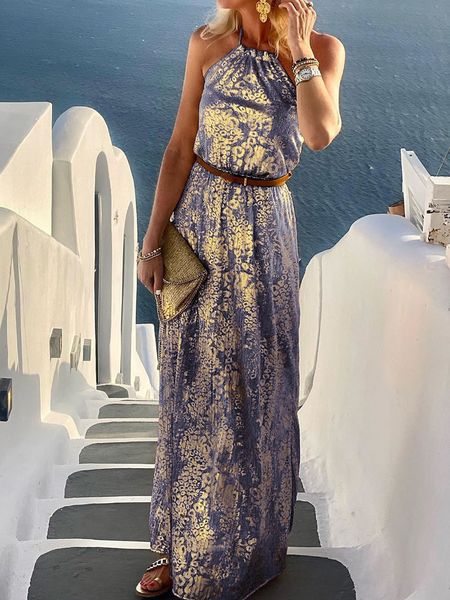 casual dresses beach style lady sleeveless long streetwear women halter backless print loose off shoulder summer maxi 230311, Black;gray
casual dresses beach style lady sleeveless long streetwear women halter backless print loose off shoulder summer maxi 230311, Black;gray